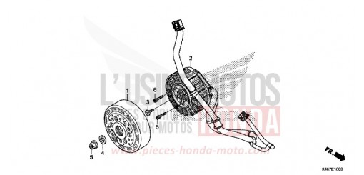 DEMARREUR GENERATEUR AC NSS125ADK de 2019